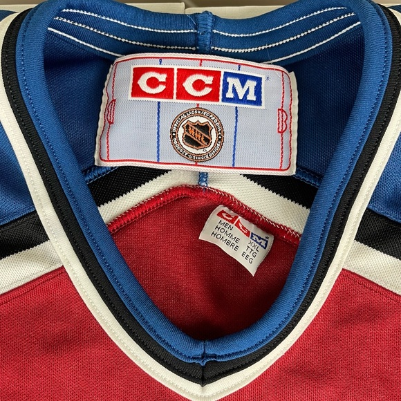 Vintage CCM Colorado Avalanche Hockey NHL Jersey Sz XXL - Picture 4 of 5